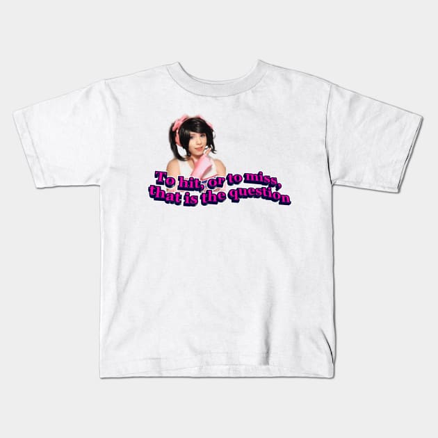 Hit or Miss Kids T-Shirt by Cipher_Obscure